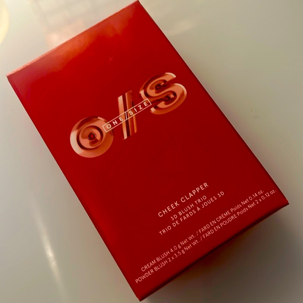 One/Size Cheek Clapper 3D Blush Trio